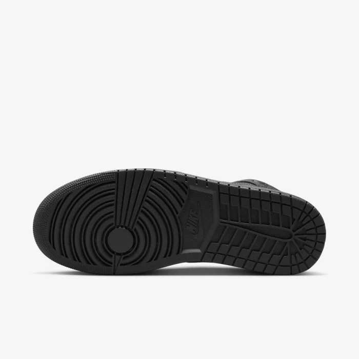 Air Jordan 1 Mid Noir-Noir
