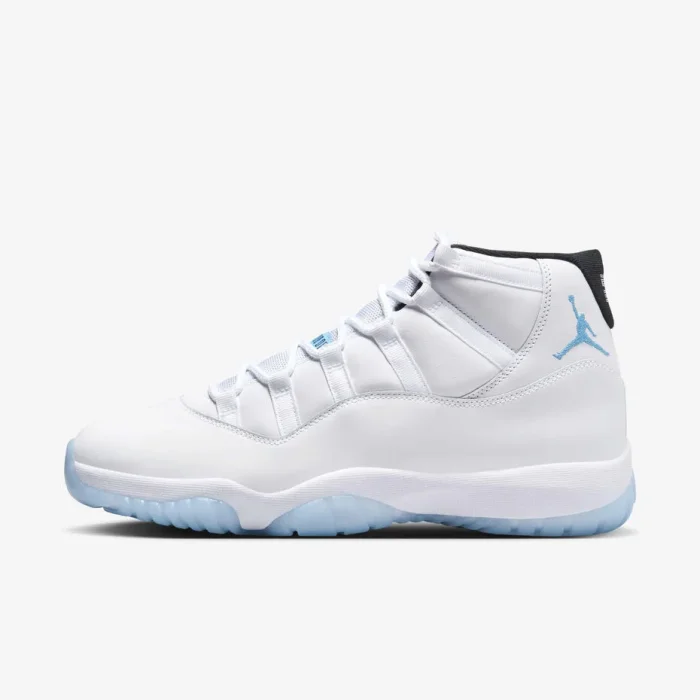 Air Jordan 11 Blanc-Bleu-De-Légende