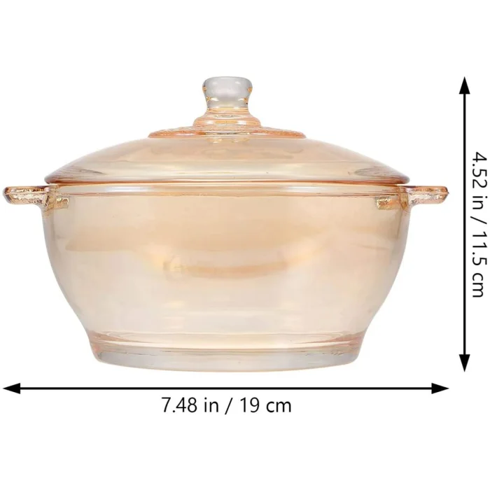 Casseroles en verre multifonction 1 pièce