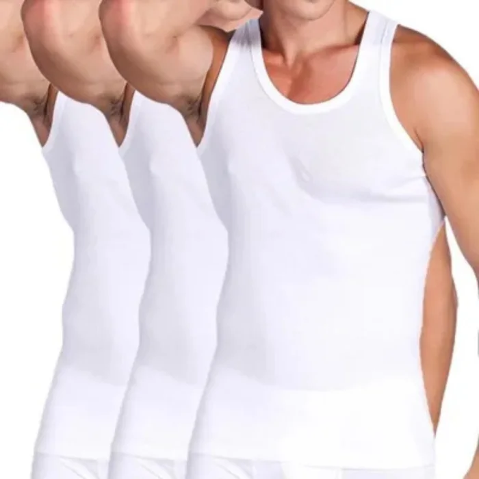Débardeur en coton 3 pièces 