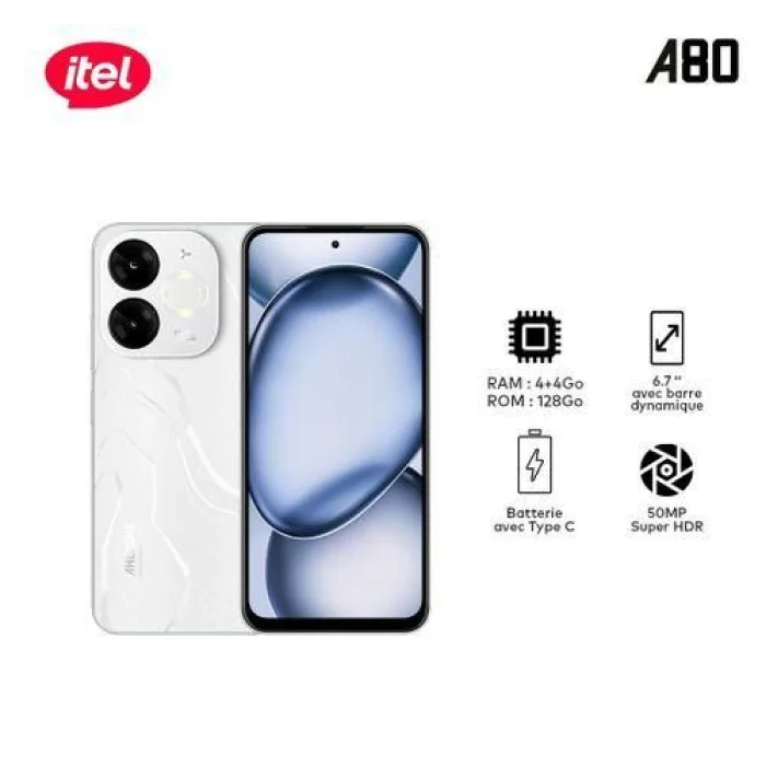 Itel A80 128Go - 8Go Ram