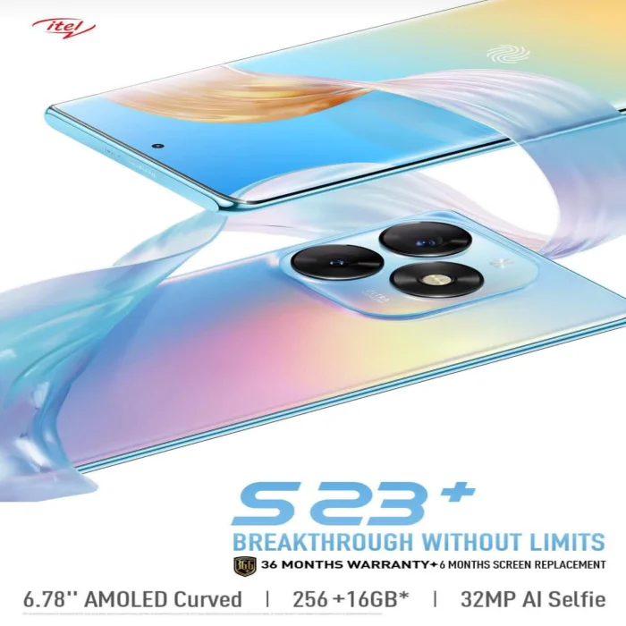 Itel S23 Plus 256 Go - 16 Go Ram