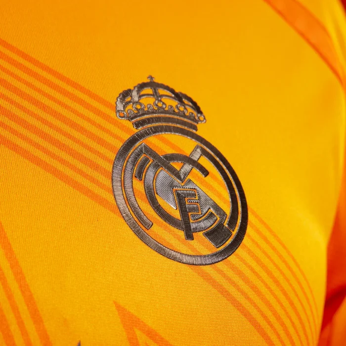 Maillot Authentique Réal Madrid Extérieur 24/25 Orange