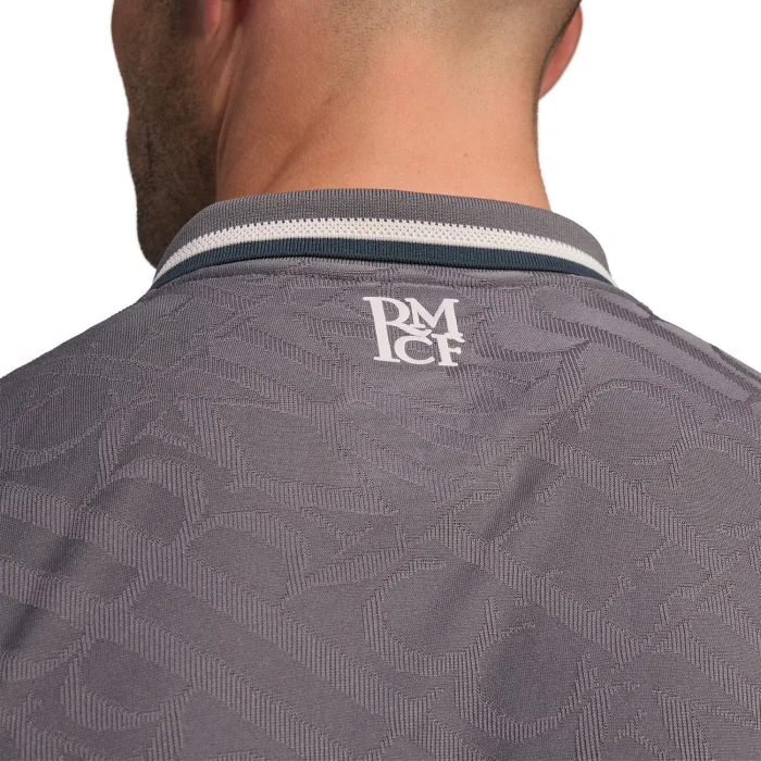 Troisième Maillot Authentique Réal Madrid 24/25 Gris Graphite